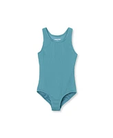 Lands' End Girls Chlorine Resistant Racerback One Piece Swimsuit