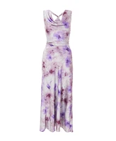 Quiz Women's Floral Cowl Maxi Dress