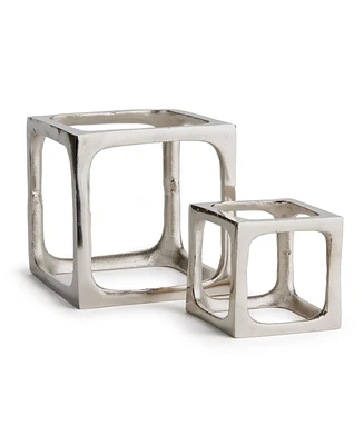 Cubist Sculptures, Set Of 2