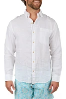 Kenny Flowers Men's Long Sleeve Linen Shirt