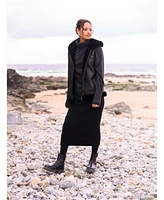 Celtic & Co. Women's Geelong Wool Midi Skirt