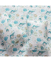 Linery & Co. Coastal Microfiber Quilt Set With Shams