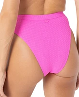 Roxy Juniors' Haleiwa Banded High-Waist Bikini Bottoms