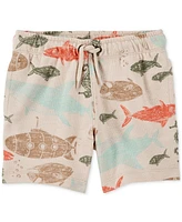 Carter's Toddler Boys Sea-Print Pull-On Shorts