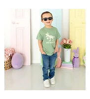 Sweet Wink Toddler Boys Egg Hunter Easter Short Sleeve T-Shirt