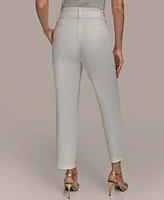Donna Karan New York Women's Cotton-Blend Slim-Leg Pants