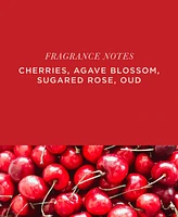 Aromatique Sugared Cherry Textured Glass Candle, 6 oz.