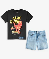 Epic Threads Little Boys Big Boys Game Over T Shirt Shorts Exclusively At Macys