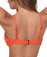 Andie Women's The Nora Triangle Ribbed Bikini Top