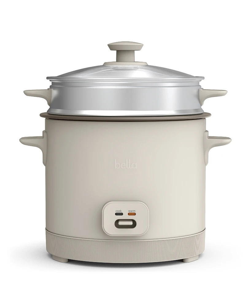 Bella 16-Cup Rice Cooker with Steamer 35123