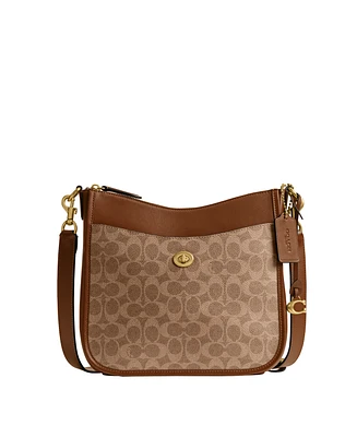 Coach Chaise Signature Canvas Crossbody Handbag
