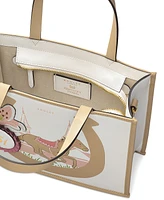 Radley London Kentucky Derby Small Leather Open Top Grab Bag