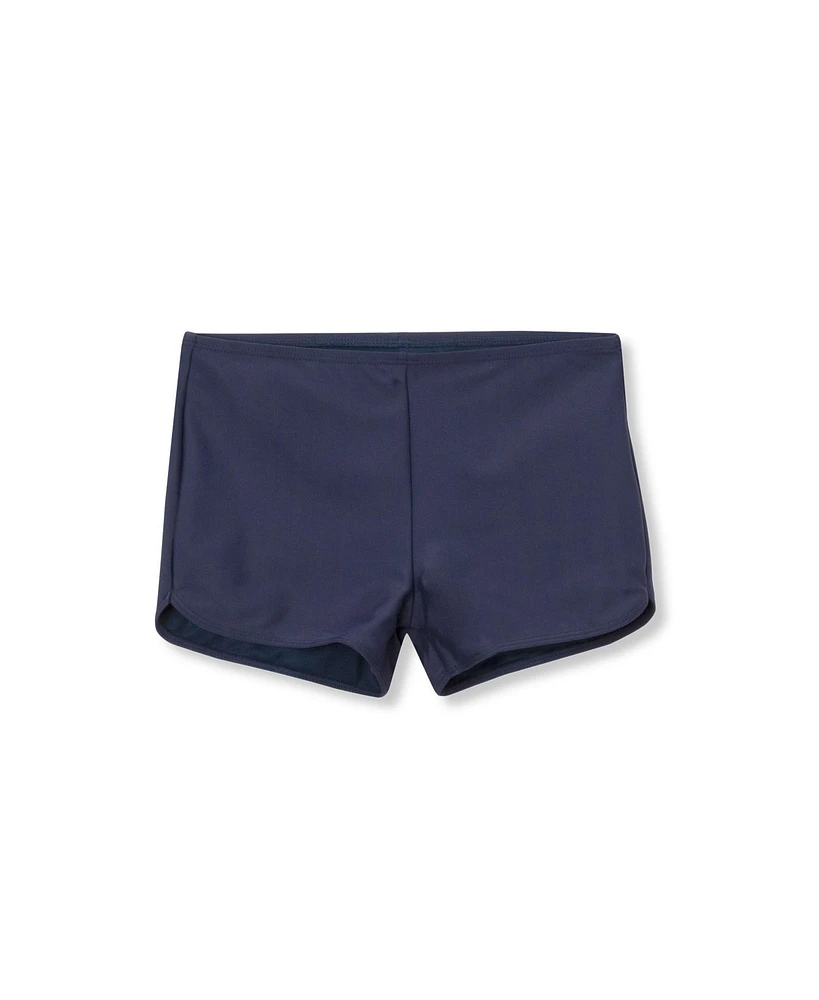 Lands' End Girls Slim Chlorine Resistant Boyshort Swim Bottoms