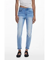 Desigual Women's Regular Basic Jeans