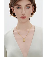 Shayla Molten Cubic Zirconia Pendant Necklace