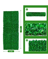 Artificial Green Fence, Strong and Durable Outdoor Fence Waterproof for Outdoor Gardens, Courtyards