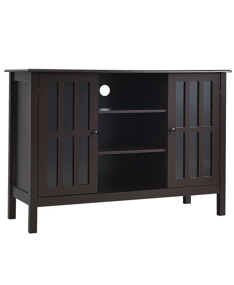 Wooden Tv Stand Console Cabinet for 50 Inch Tv