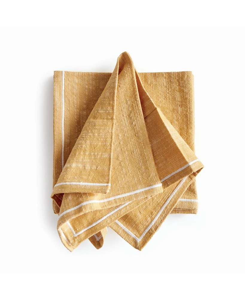 Saffron Dinner Napkins Set of 4
