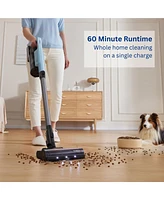Tineco Go Pet Cordless Stick Vacuum with ZeroTangle Brush Technology, Powder Blue (GO303)