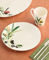 Certified International Olivia Dinner Plates, Set of 4, Service for 4