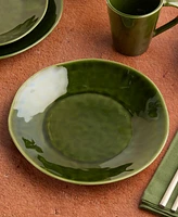 Certified International Verde Dinner Plates, Set of 4, Service for 4