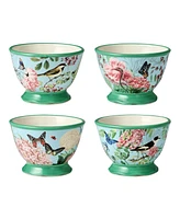 Certified International Flora Ice Cream Bowls, Set of 4, Service for 4