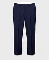 Mango Men's Slim-Fit Woolen Trousers