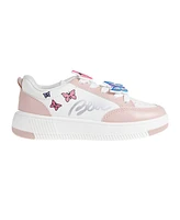Bebe Little Girls Court with Decorative Screen Print Sneakers
