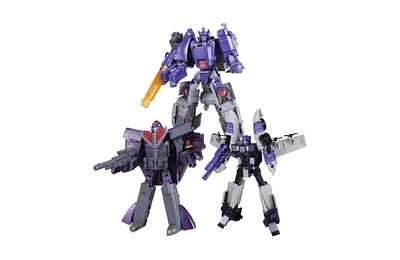 Decepticon Specialists Galvatron Octane Astrotrain 3-Pack | Transformers Henkei Classics