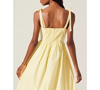 Astr the Label Women's Helia Cotton Midi Dress