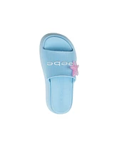 Bebe Little and Big Girls Stylish Comfortable Summer Platform with Starfish Charm Slides