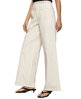 Sanctuary Women's Arden Striped Wide-Leg Pants