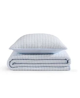 Tommy Hilfiger Ithaca Stripe Cotton Reversible -Pc. Quilt Set