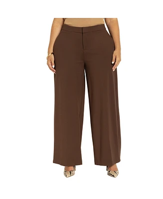 Eloquii Plus The Ultimate Stretch Wide Leg Pant