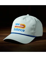 New Balance Men's Dna Logo Grandpa Graphic Hat-White