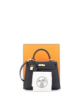 Pre-Owned HERMES Kelly Handbag Epsom with Gold Hardware