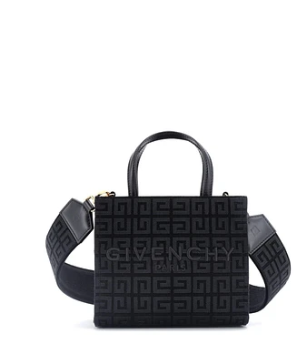 Pre-Owned Givenchy Mini G-Tote 4G Jacquard