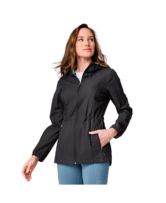 Free Country Women's X2O Long Rain Jacket