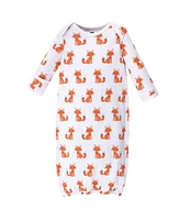 Hudson Baby Baby Boys Hudson Cotton Gowns, Wild One, Preemie/Newborn