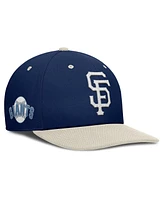 Nike Men's Navy/Cream San Francisco Giants Pro Performance Snapback Hat