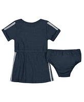 Colosseum Baby Boys and Girls Navy Penn State Nittany Lions Xur Dress Bloomer Set