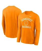 Nike Men's Tennessee Orange Volunteers Essential Baseball Arch Long Sleeve T-Shirt
