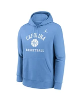 Jordan Men's Carolina Blue North Tar Heels Basketball Arch Pullover Hoodie