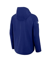 Nike Men's Royal Los Angeles Dodgers Authentic Collection Raglan Performance Full-Zip Jacket