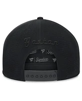 Fanatics Men's Black Boston Bruins Front Office Adjustable Hat