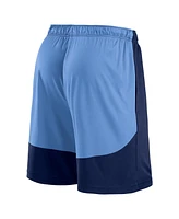 Fanatics Men's Navy/Light Blue Tennessee Titans Launch Shorts