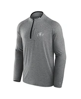 Fanatics Men's Black Colorado Buffaloes Mock Neck Half-Zip Pullover Jacket