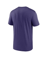 Nike Men's Purple Clemson Tigers Lockup Legend Performance T-Shirt