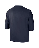Nike Women's Navy Golden State Warriors 2024/25 City Edition Courtside Boxy T-Shirt
