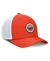 Nike Men's Orange Houston Astros Cooperstown Collection Rise Trucker Adjustable Hat